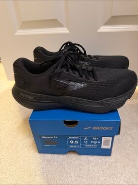 Brooks Glycerine 21 All-Black Women's Running Shoes
